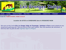 Tablet Screenshot of lesgrangesindigo.com